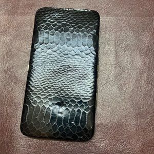 Black hard case wallet.. NWT